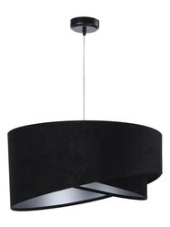 Lampa wisząca asymetryczna czarno-srebrna do salonu sypialni biura  - Miniaturka zdjęcia nr 1