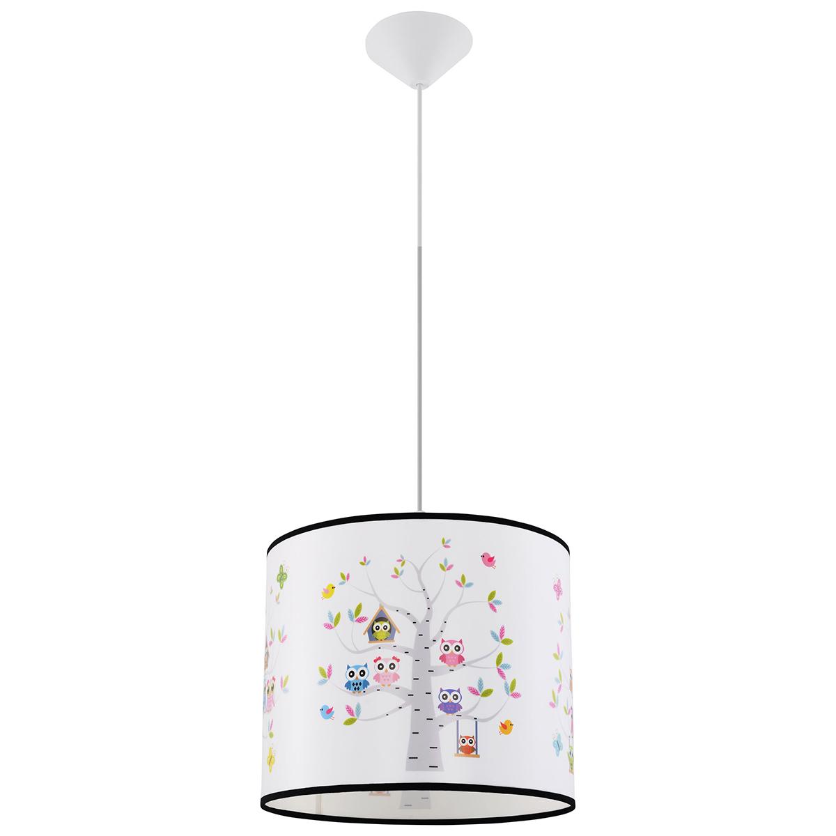 Lampa wisząca OWLS 30 82x30x30cm nowoczesna E27 do salonu