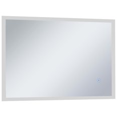  Lustro 100x60 cm do sypialni przedpokoju łazienki łazienkowe z LED i czujnikiem dotykowym,  - Miniaturka zdjęcia nr 3