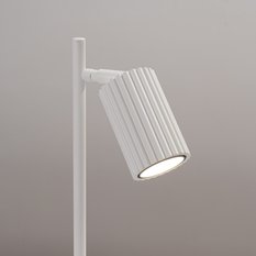 Lampa biurkowa Karbon 43x19.5x14.5cm do sypialni salonu biała - Miniaturka zdjęcia nr 5