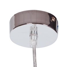 Lampa wisząca K-8034A-1 LAYLA 12x116x12 cm do salonu lub pokoju chrom - Miniaturka zdjęcia nr 2