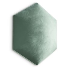 Panele tapicerowane 35x40 hexagon magic velvet miętowy - Miniaturka zdjęcia nr 1