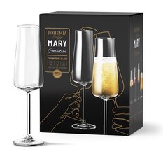 Kieliszki Bohemia Mary do szampana 210ml szklane - Miniaturka zdjęcia nr 1