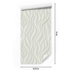 Tapeta Do Salonu ABSTRAKCYJNE Fale 3D Dekoracja - Miniaturka zdjęcia nr 2