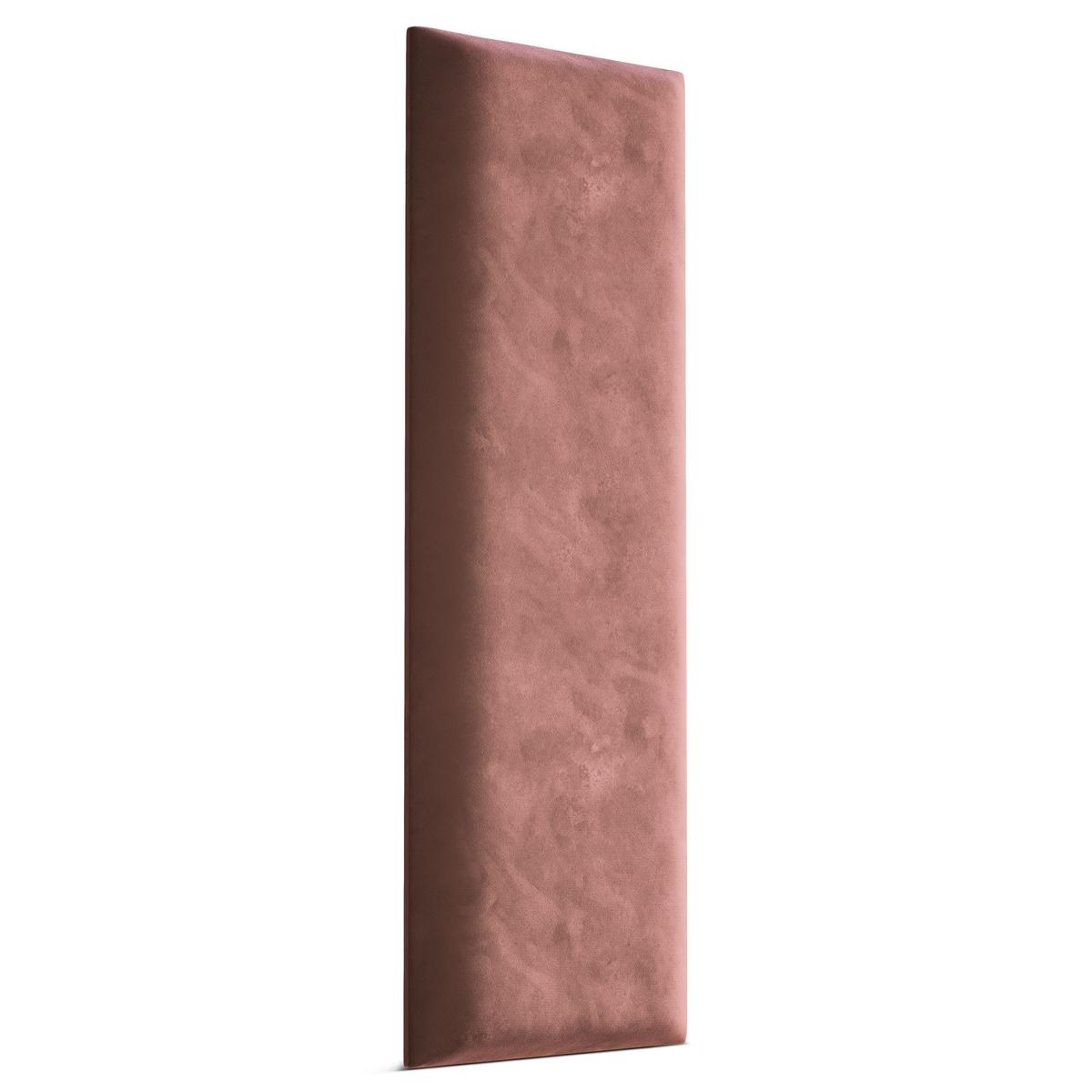  Panele tapicerowane 70x15 cm na ścianę magic velvet brudny róż