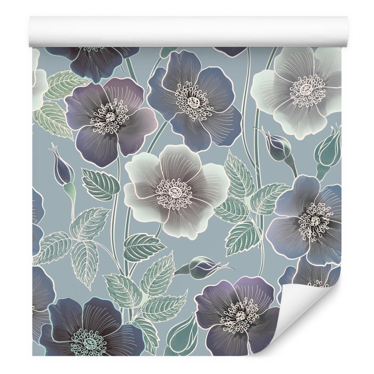 Tapeta KWIATY Rośliny w Stylu Vintage Natura Dekor nr. 5