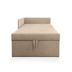 Łóżko dziecięce Viluś 108x81x78 cm sofa narożnik jednoosobowy do pokoju z funkcją spania i przechowywania dla dzieci beżowy - Miniaturka zdjęcia nr 19