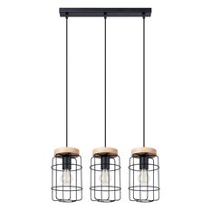 Lampa wisząca GOTTO 3L 115x15x60cm nowoczesna E27 do salonu - Miniaturka zdjęcia nr 1