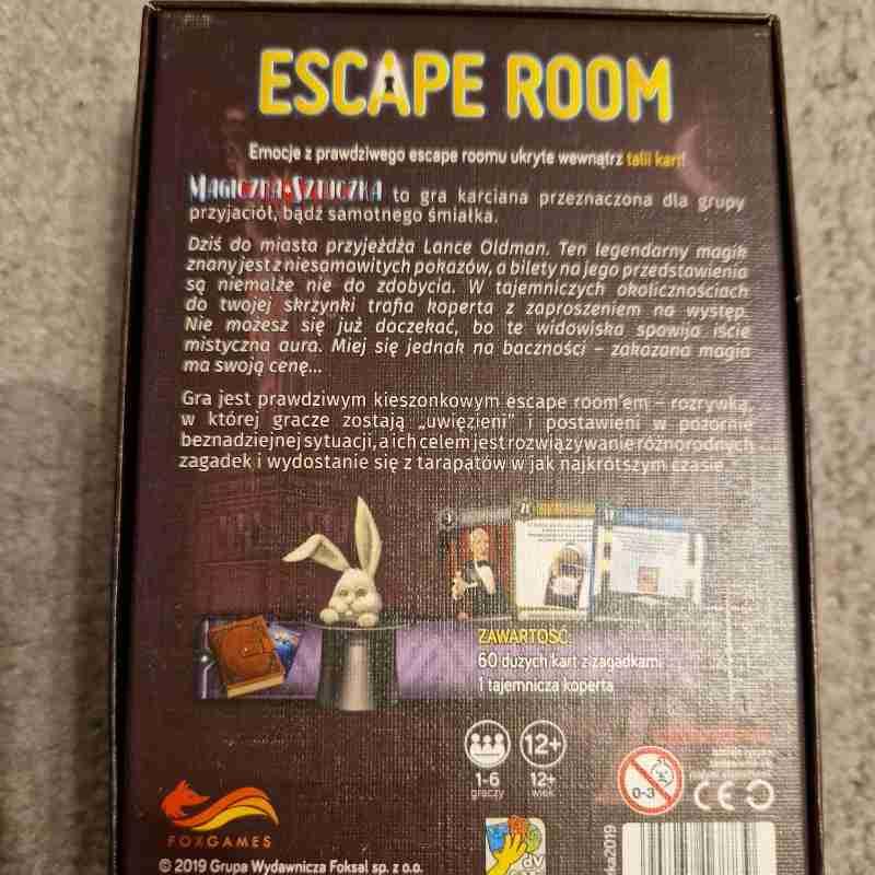 Gra planszowa Escape Room Magiczna Sztuczka-thumbnail}