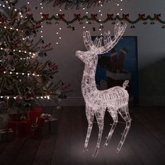 Świąteczny renifer, akryl, 250 ciepłych białych LED, 180 cm - Miniaturka zdjęcia nr 2