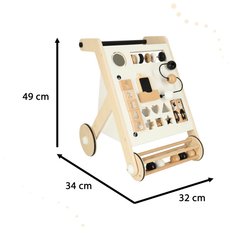 Pchacz chodzik drewniany tablica manipulacyjna sorter dla dziecka - Miniaturka zdjęcia nr 3