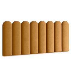 Panele tapicerowane 30x60 cm na ścianę płotek żółty - Miniaturka zdjęcia nr 1