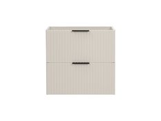 Zestaw łazienkowy ADEL z szafką i umywalką nablatową wysoki słupek kaszmir - Miniaturka zdjęcia nr 4