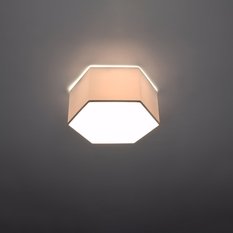 Plafon SUNDE 13 biały 13.5x26.5x30.5cm nowoczesna lampa E27 do salonu - Miniaturka zdjęcia nr 3