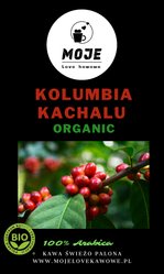 Kawa Kolumbia KACHALU Organic 250g ziarnista