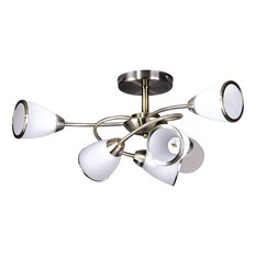 Lampa sufitowa K-JSL-6059/6 AB PLATO 60x30x60 cm do salonu lub pokoju patyna - Miniaturka zdjęcia nr 1