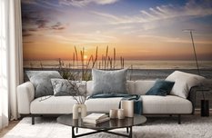 Fototapeta Plaża MORZE Zachód Słońca 3D Pejzaż Krajobraz Natury - Miniaturka zdjęcia nr 4