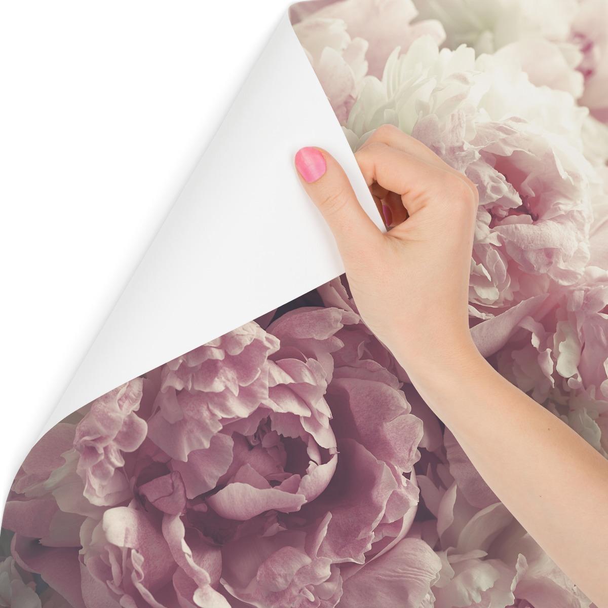 Fototapeta Kwitnące KWIATY Peonie Dekor 3D Dekoracja Nowoczesna do Salonu nr. 4