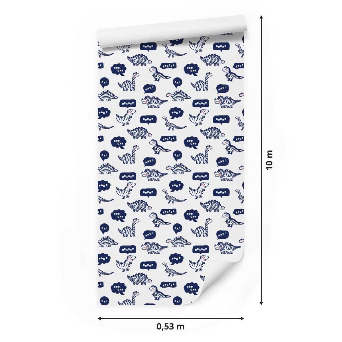 Tapeta ścienna w dinozaury, do pokoju dziecka  nr. 2