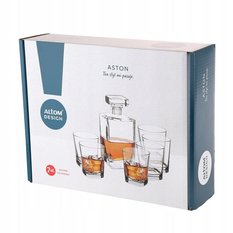 Zestaw Do Whisky Karafka I 6 Szklanek 280ml Aston - Miniaturka zdjęcia nr 2