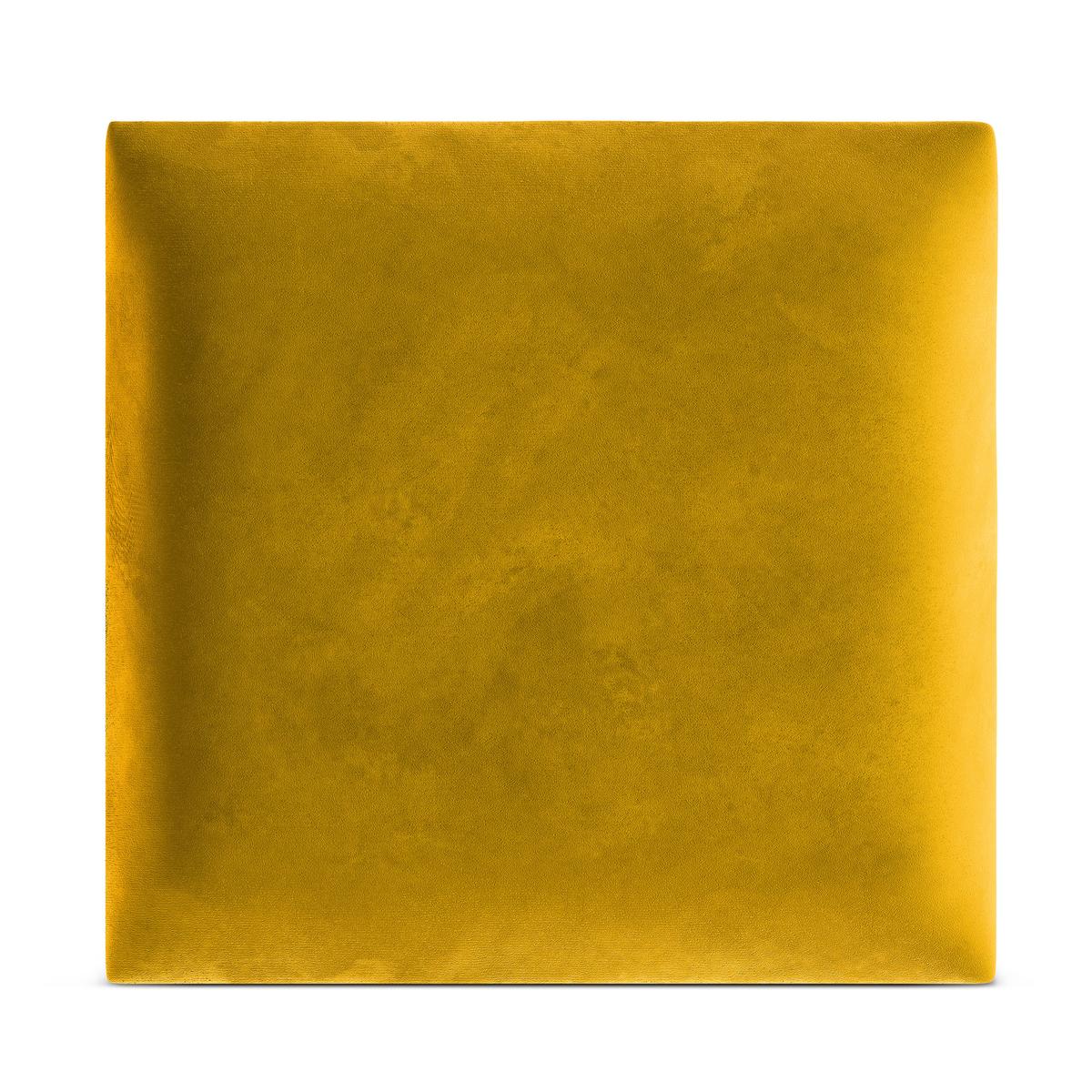 Panele tapicerowane 30x30 na ścianę magic velvet żółty nr. 2