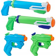 NERF SUPER SOAKER FLOODTASTIC NA WODĘ 4-PAK HASBRO - Miniaturka zdjęcia nr 2