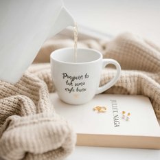 Kubek 300 ml - Przyjaźń to tak samo zryte banie złote serce - Miniaturka zdjęcia nr 5