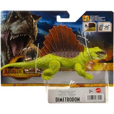 Ruchoma figurka dinozaur dimetrodon jurassic world dominion park jurajski dla dziecka