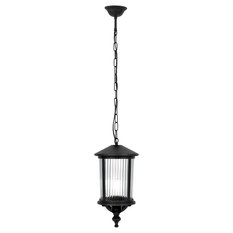 Lampa ogrodowa wisząca K-8221 MIAMI 18x90x18 cm do ogrodu czarny - Miniaturka zdjęcia nr 1