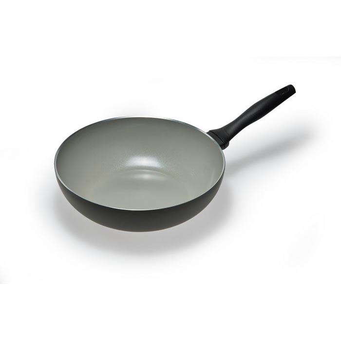 Wok 28 cm Melodia Finegres Moneta szary