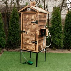 Wędzarnia elektryczna automatyczna ogrodowa opalana z dymogeneratorem - Miniaturka zdjęcia nr 4