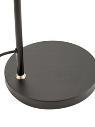 Lampa podłogowa Wilson G9 15 W biały czarny złoty - Miniaturka zdjęcia nr 5