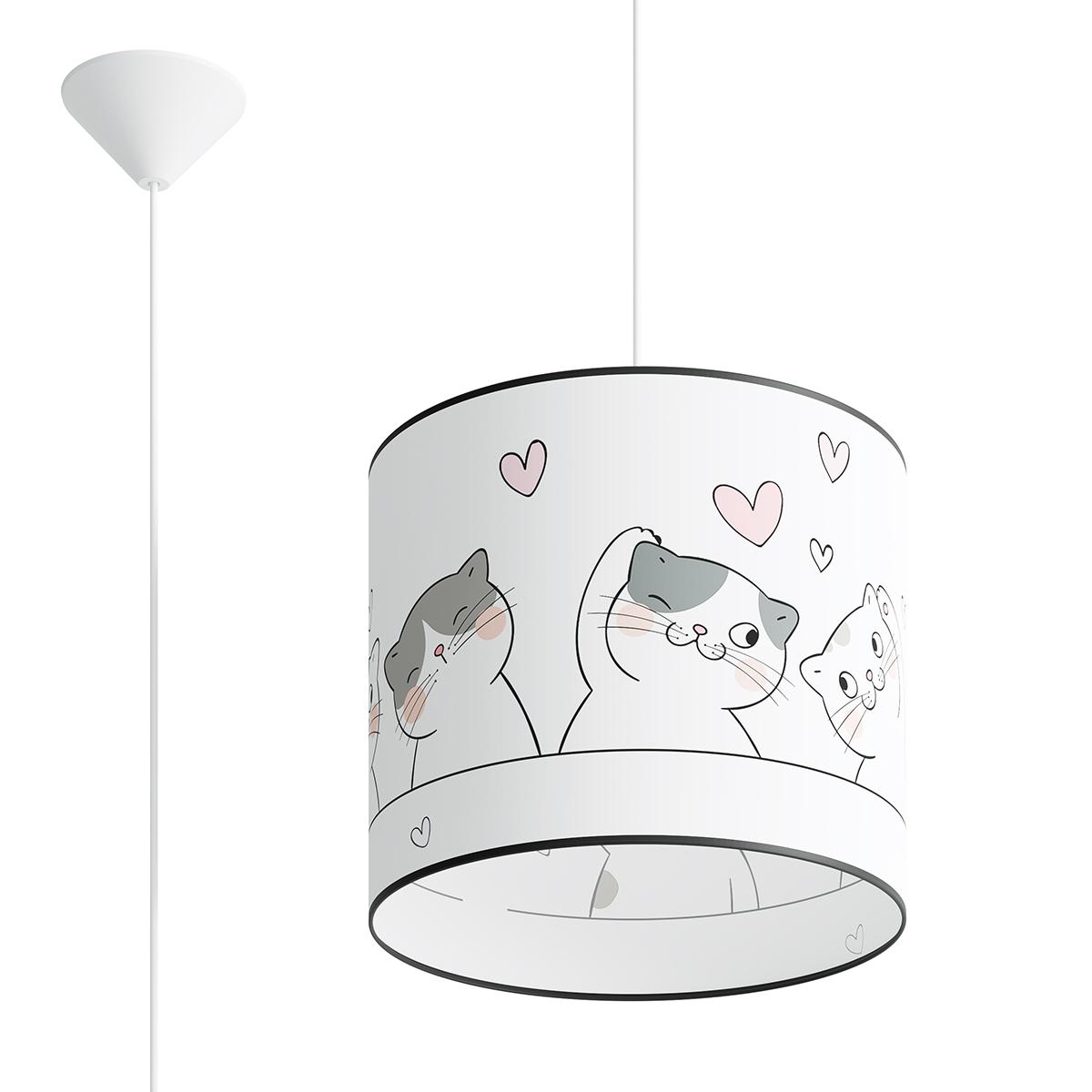 Lampa wisząca CAT 30 95x30x30cm nowoczesna E27 do salonu nr. 1