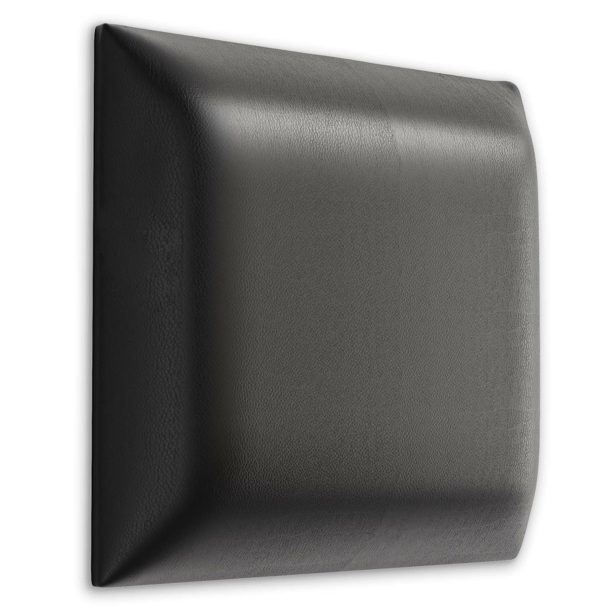 Panele tapicerowane 30x30 na ścianę eko skóra grafitowy