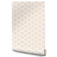 Tapeta Do Salonu ORNAMENTY Muszle Modny Wzór Dekor  - Miniaturka zdjęcia nr 1