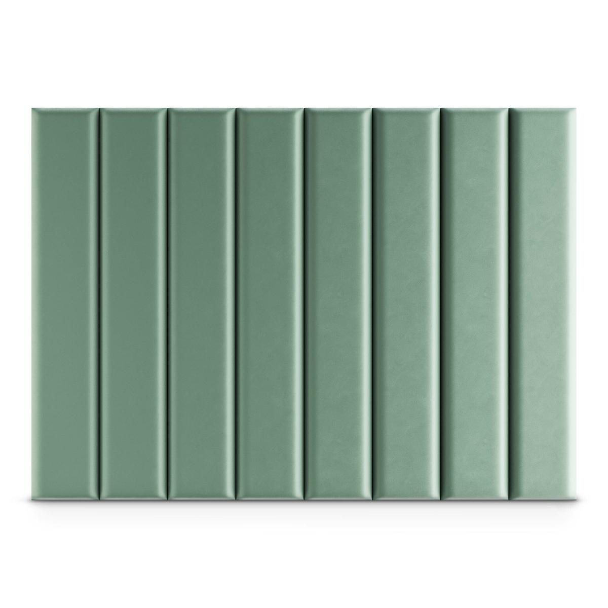 Panele tapicerowane 100x20 na ścianę magic velvet miętowy nr. 4