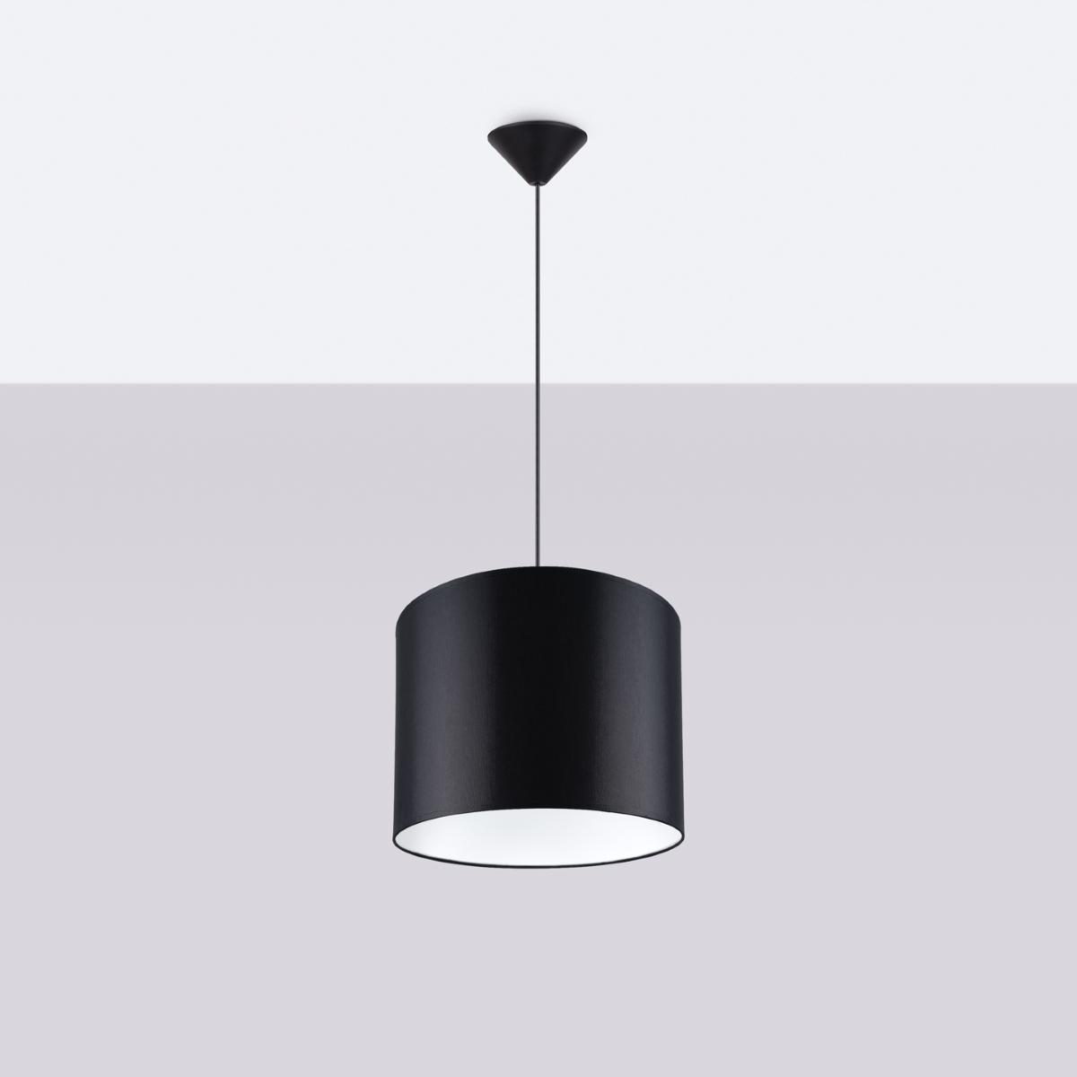 Lampa wisząca NOVA 30 czarna 88x30x30cm nowoczesna E27 do salonu nr. 2