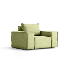 Sofa jednoosobowa SONNE 115x73x88 cm wodoodporna UV do ogrodu + poduszka zielona