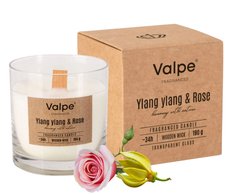 Świeca zapachowa BISPOL Valpe ~34h Ylang ylang & Róża - Miniaturka zdjęcia nr 1