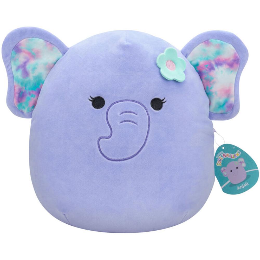 PLUSZAK FIOLETOWY SŁOŃ SŁONIK ANJALI 20cm MIĘKKA MASKOTKA SQUISHMALLOWS  