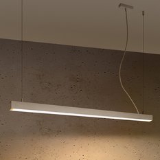 Lampa wisząca PINNE 117 biała 3000K 150x6x118cm nowoczesna LED do salonu - Miniaturka zdjęcia nr 3