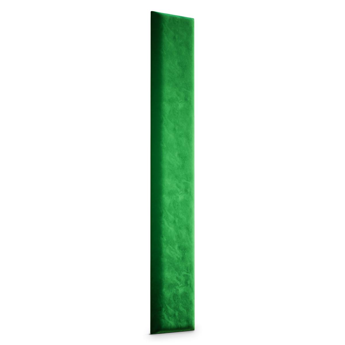 Panele tapicerowane  90x15 cm na ścianę magic velvet zielony nr. 3