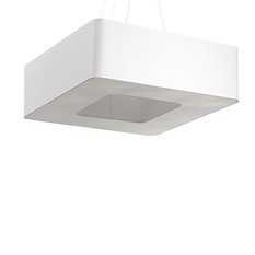 Żyrandol URANO 112x60x60cm nowoczesna biała lampa wisząca E27 do salonu - Miniaturka zdjęcia nr 1