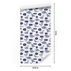 Tapeta ścienna w dinozaury, do pokoju dziecka  - Miniaturka zdjęcia nr 2