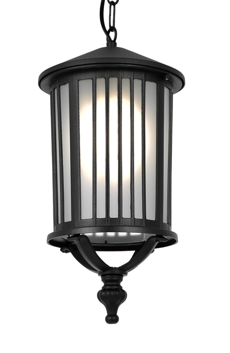 Lampa ogrodowa wisząca K-8211 DETROIT 18x90x18 cm do ogrodu czarny nr. 3