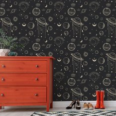 Tapeta W Rolce PLANETY Kosmos Gwiazdy Ornamenty  - Miniaturka zdjęcia nr 4