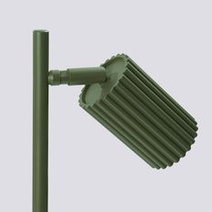 Lampa biurkowa KARBON zielona oliwka 43x19.5x14.5cm 1xGU10 - Miniaturka zdjęcia nr 4