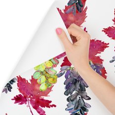Tapeta do jadalni owoce, gałęzie, liście, zieleń  - Miniaturka zdjęcia nr 3
