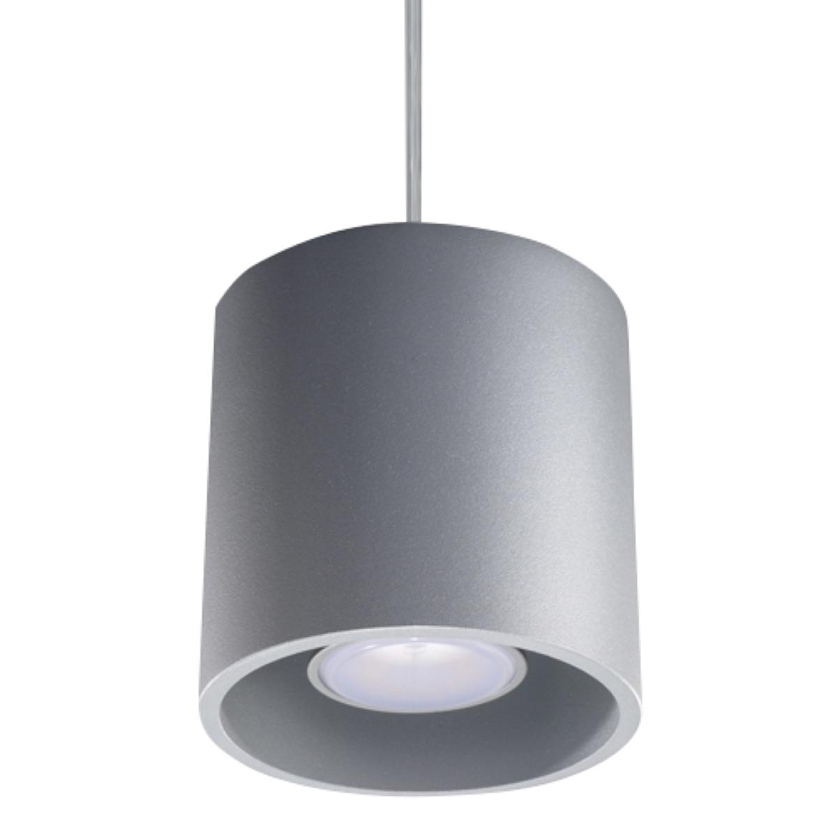 Lampa wisząca ORBIS 1 szary 110x10x10cm nowoczesna G10 do salonu nr. 1