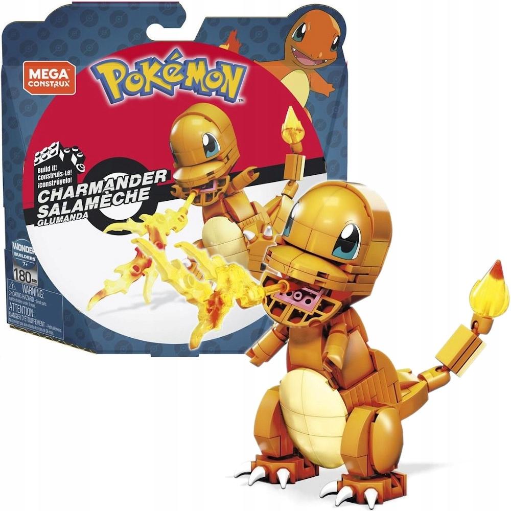 Figurka CHARMANDER klocki pokemon mega construx dla dziecka